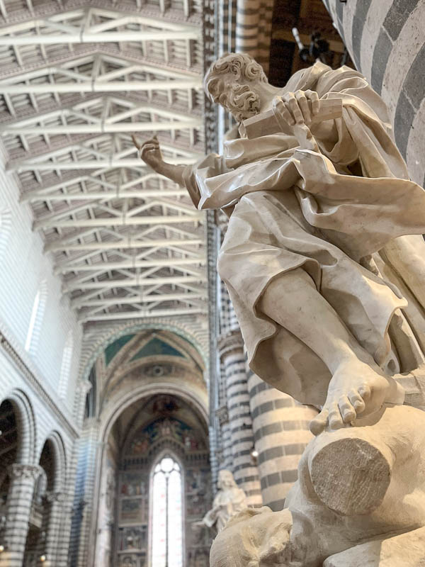 a orvieto duomo interior st simeon a