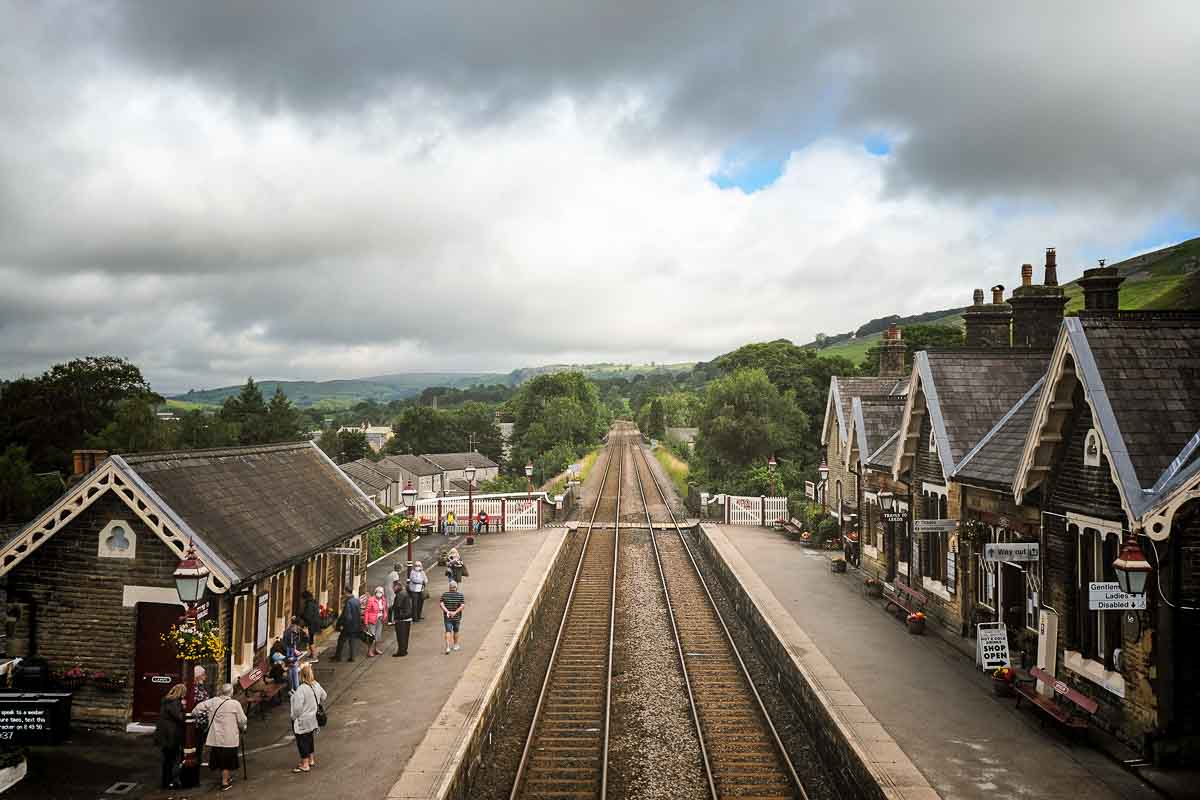 railway station in settle yorkshire