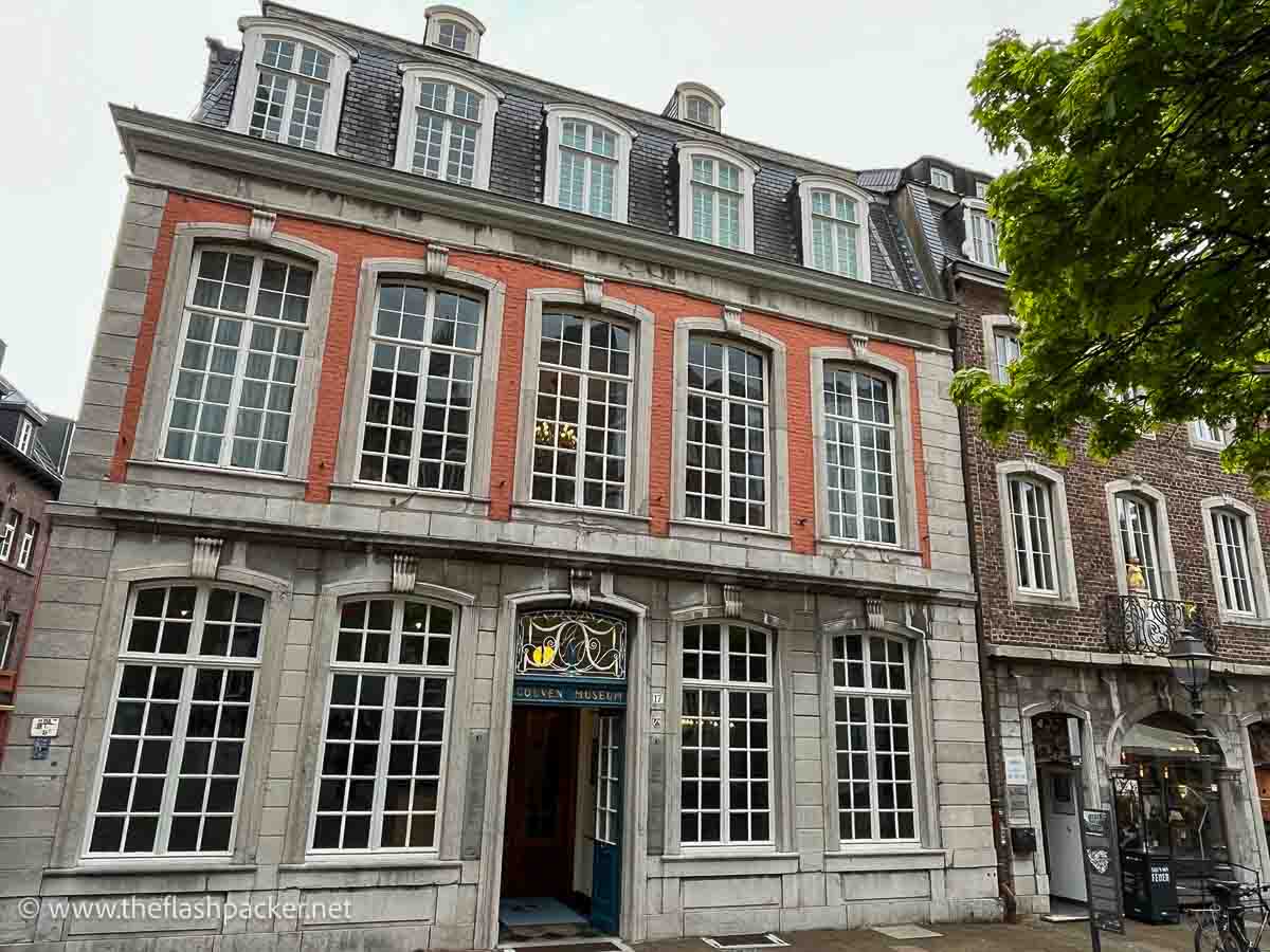 3 storey old brick building housing the couven museum in aachen