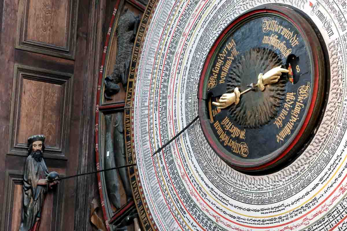 giant astronomical-clock-in rostock germany