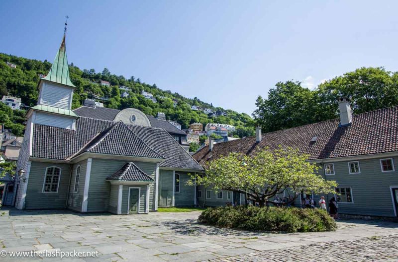 Exterior of Leprosy museum Bergen