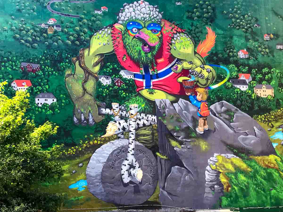 street art in bergen