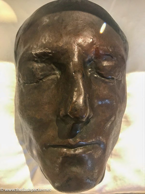 bonnie prince charlie's death mask