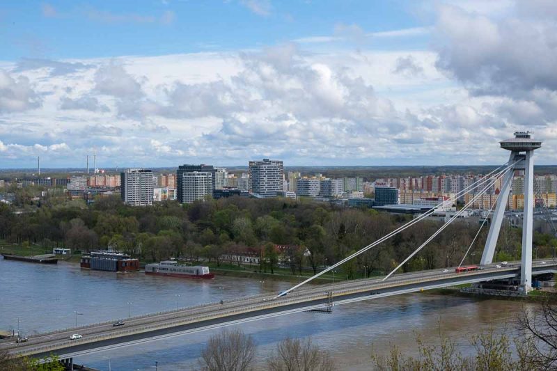 ufo bridge in bratislava