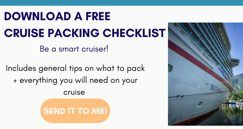 cruise packing checklist cold climate