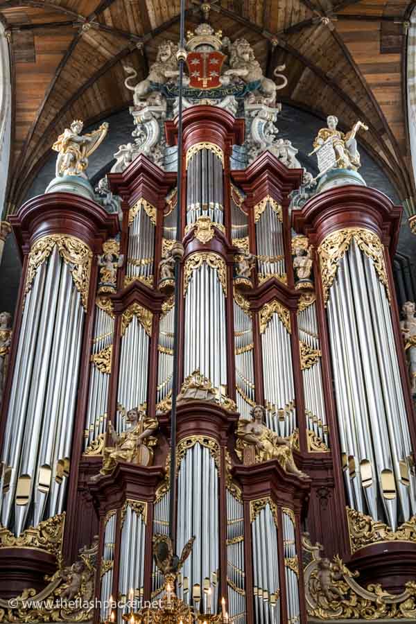 an enormous pipe organ