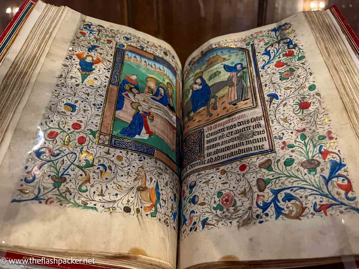 an illuminated manuscript that belonged to anne boleyn