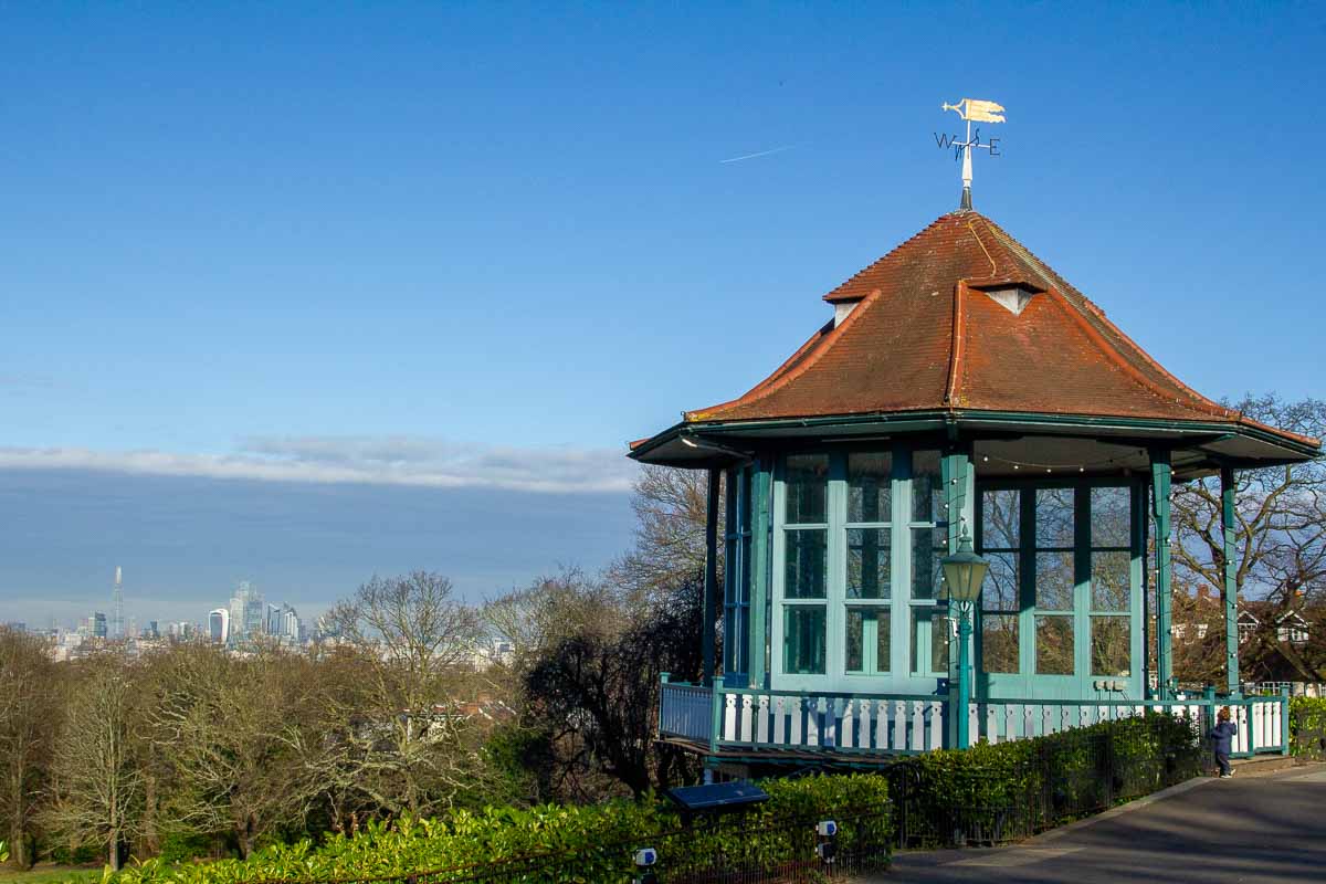 The bandstand at the Horniman Museum London