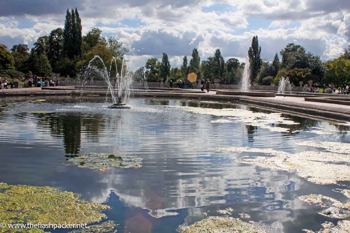 lilypond in hyde park london