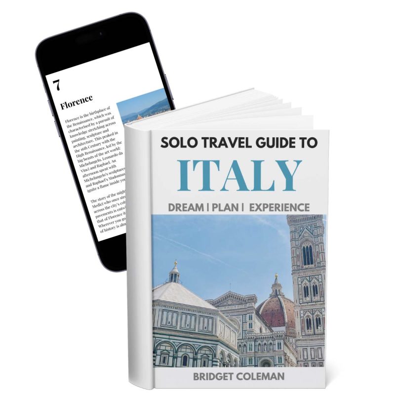 ITALY SOLO TRAVEL GUIDE