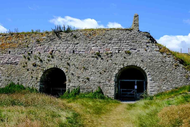 lime kilns on holy island