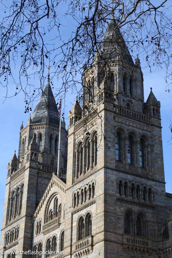 exterior ofnatural-history-museum-london