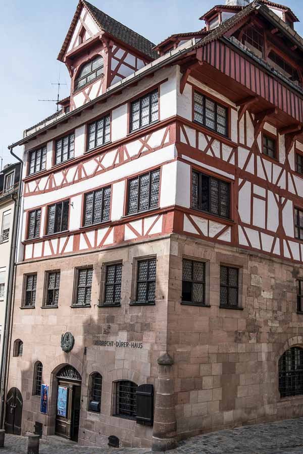 half timbered house in nuremberg where albrecht durer once lived