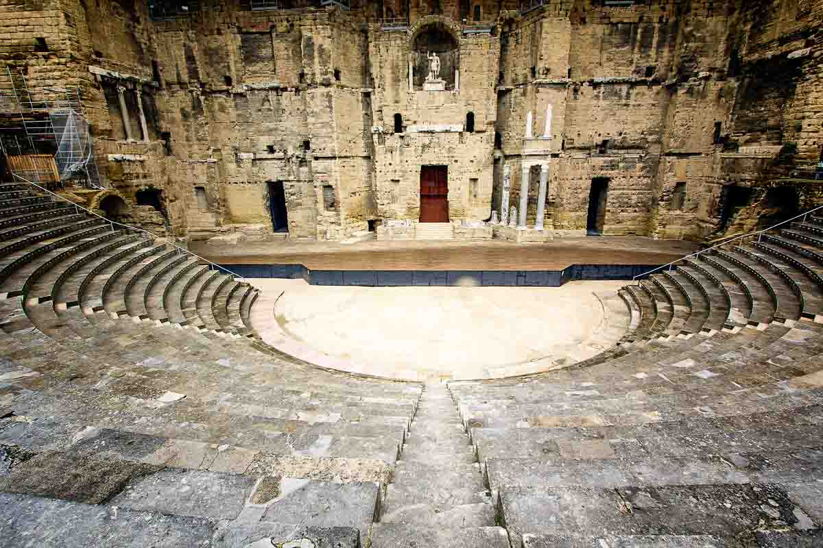 Amphitheatre Orange stage