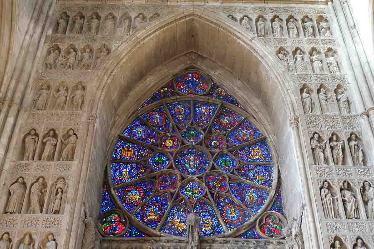 rose window of reims cathedral