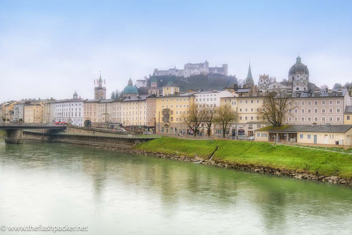 riverfront in salzburg austria