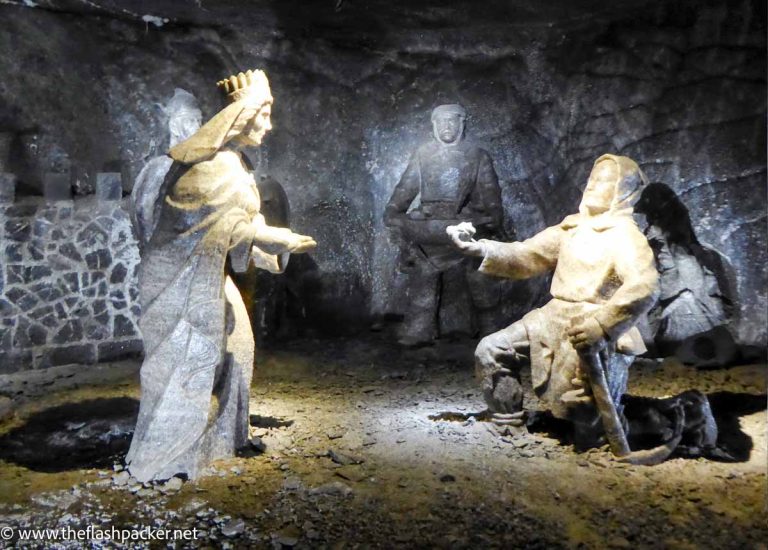 salt-statues-seen-when-visiting-wieliczka-mine-near-krakow-poland