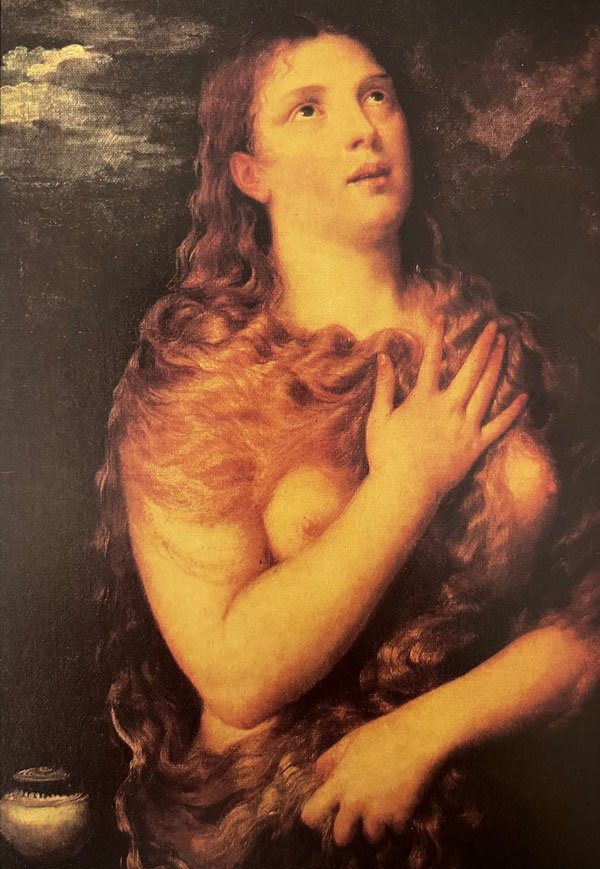 portrait of naked mary magdalene