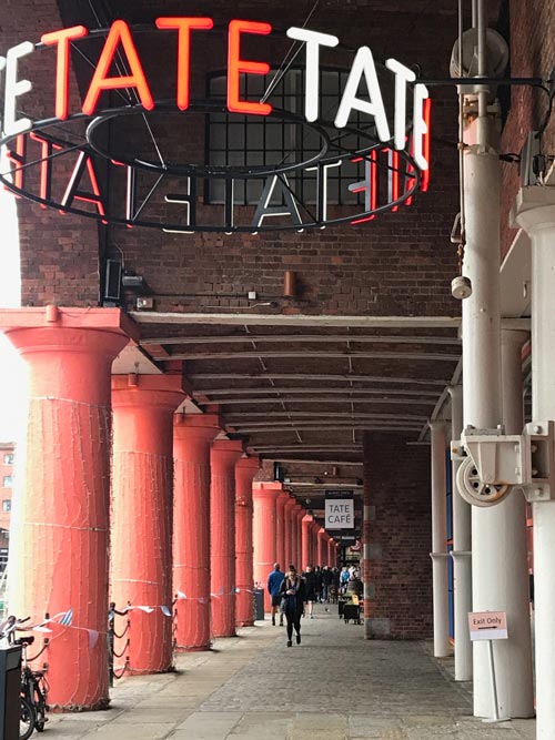 exterior of tate liverpool