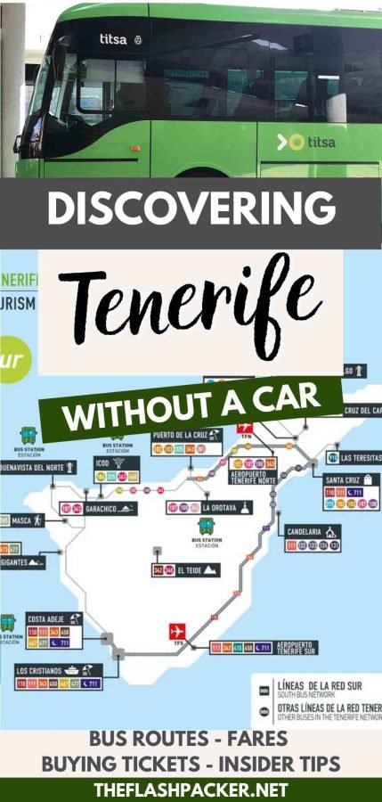 TENERIFE WITHOUT A CAR