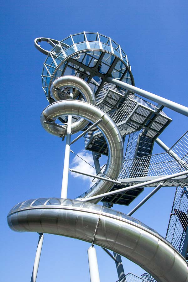 metal spiral of vitra-slide-tower