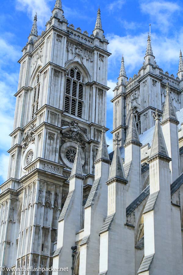 exterior of westminster abbey