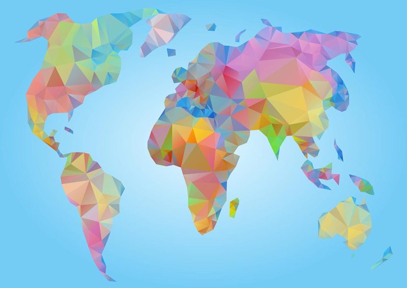 world map vector