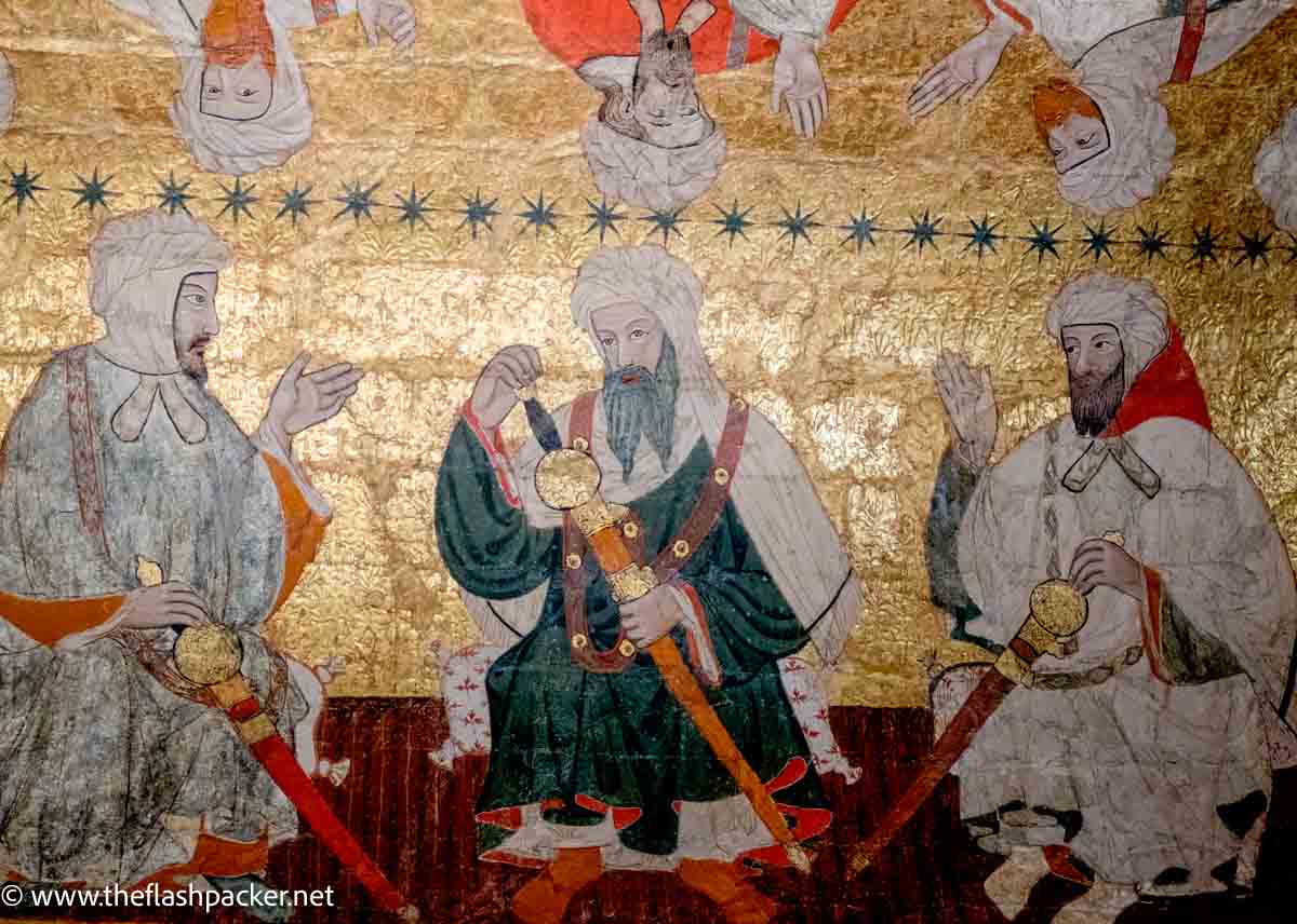 painting of arab kings